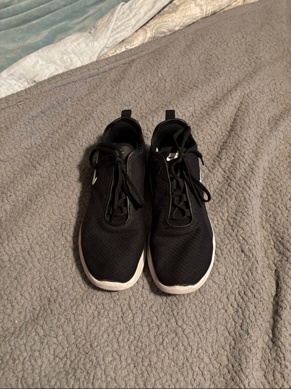 Nike Black and White Casual Running Shoes